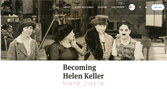 Desktop Screenshot of becominghelenkeller.org